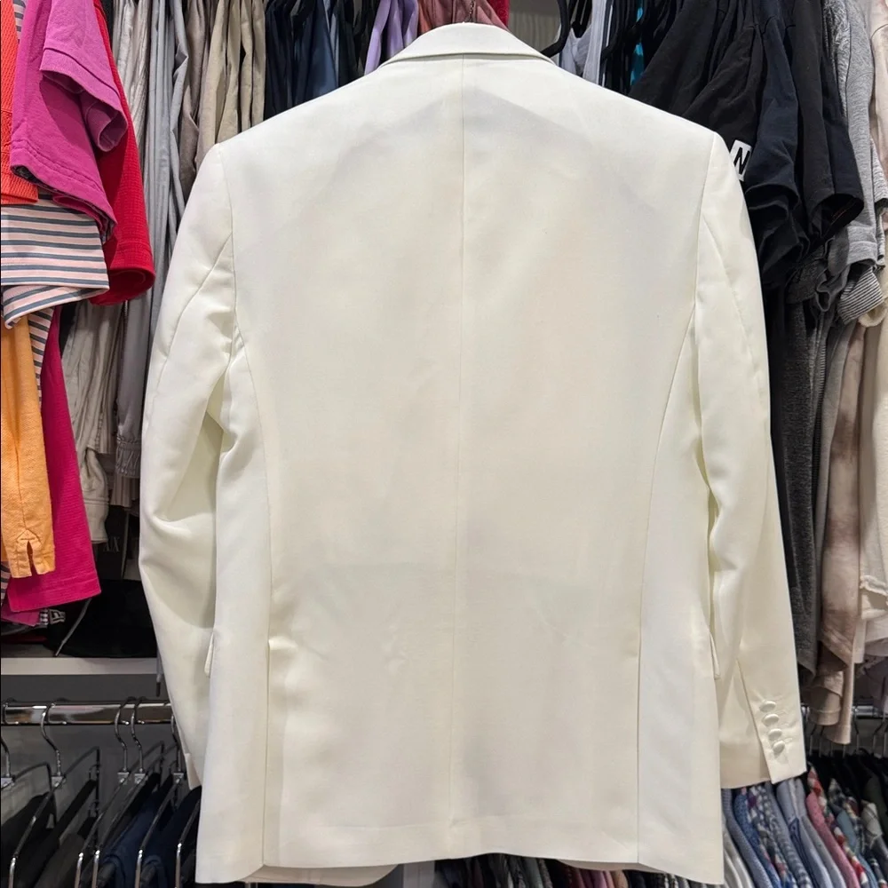 Classic Ivory Men's Suit Jacket